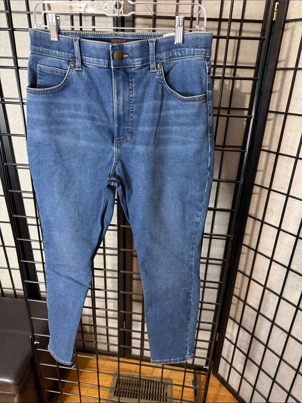 Lee Ultra Lux Comfort Flex Motion Skinny Jean, Size 12P